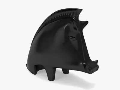 Jonathan Adler Ceramic Wild Boar Free 3D model