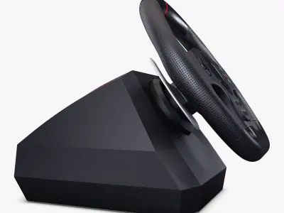 Racing Steering Wheel Game Control M 1 3D model