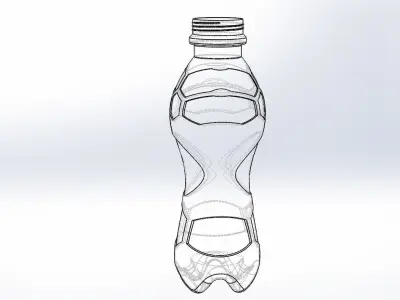 Bottle concept 1 Free 3D model