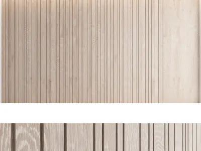 Wood panels set5 3D model