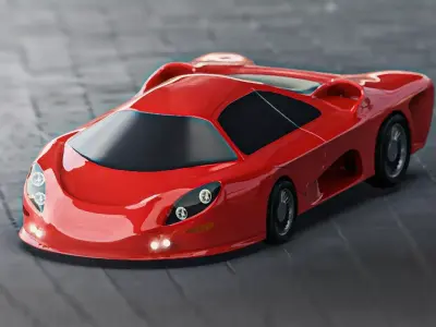 Concept car 3D model