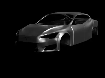concept car 3D model shop