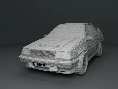 Proton Saga Megavalve Low-poly 3D model