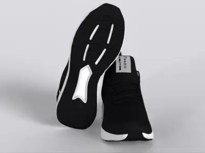 Feethit Trainers Men s Running Shoes Sports Low-poly 3D model
