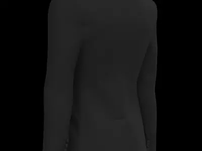 Male blazer jacket Free 3D model