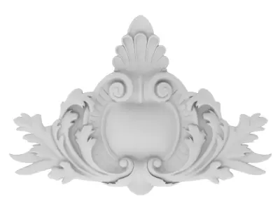 Cartouche Ornament 035 3D model