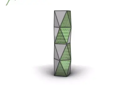 Grasshopper  EX 28  Polygon  Contour 3D model