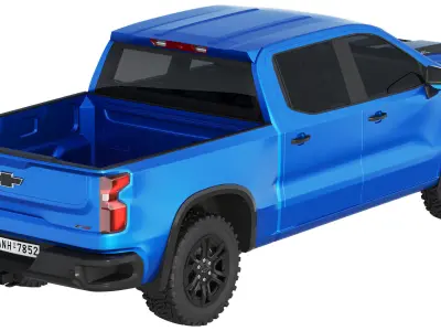 Chevrolet Silverado ZR2 2022 3D model