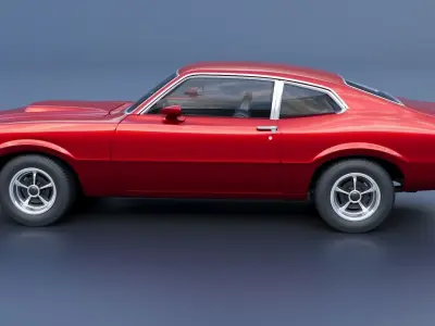 Mercury Comet 1971 3D print model