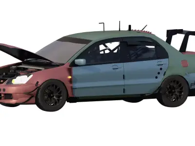 GENERIC RACE CAR 3D model