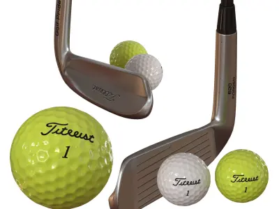 Home Mini Golf 3D model