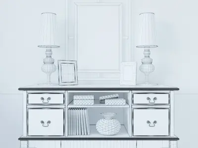 Chest of drawers 3D model