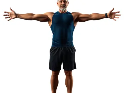 Athletic Senior Male model pack Low-poly 3D model