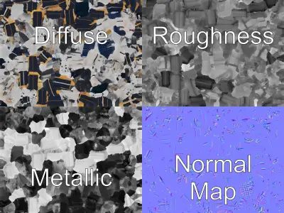 International Space Station Detailed 3D model pack Low-poly 3D model