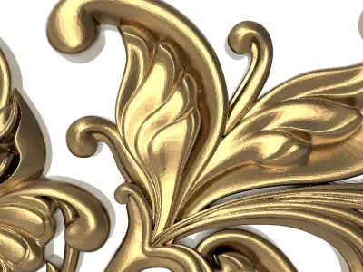  decorative pattern ready for 3D printing 3D model 333