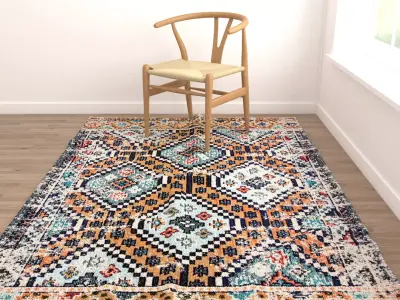 Rugs No 1045 Low-poly 3D model