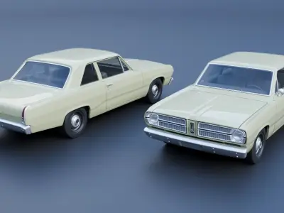 Plymouth Valiant 100 1967 3D print model