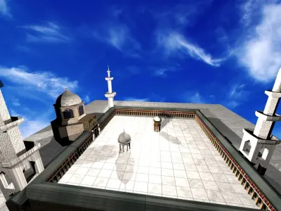 Umayyad Damascus Mosque 3D model