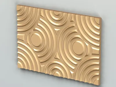 Wall panel 026 3D model