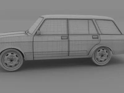 Lada Nova HDRI 3D model