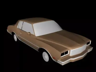car 6 classic Free 3D model