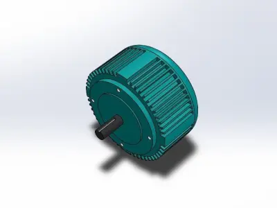 Electric Motor 3D model 12