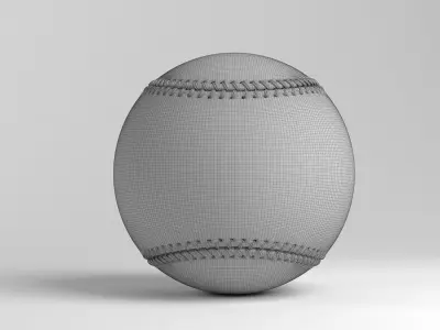 base ball 3D model 3D model