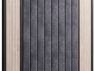 Panel 3D model 6