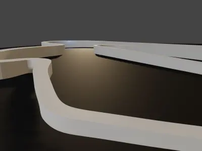 Estoril Racing Circuit Conceptual 3D model