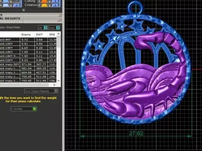 VAN CLEEF SCORPIO 3D model