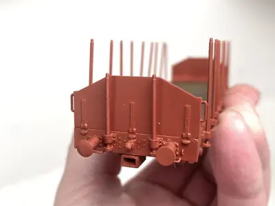 ROLLS-0025 Swedish SJ Litt O Stake Car H0-scale 3D print model