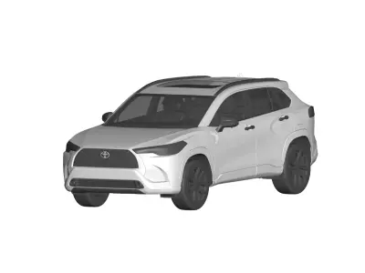 Toyota Corolla 3D model by japan-car