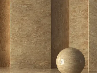 4 Marble 8K-Seamless - Tileable-DrCG No 80 3D model