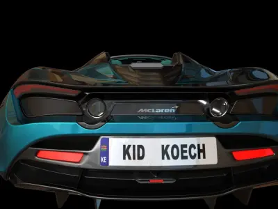 McLaren 720S Spider 3D model