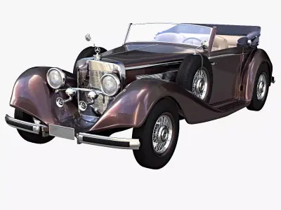 Mercedes Benz 540K 3D model