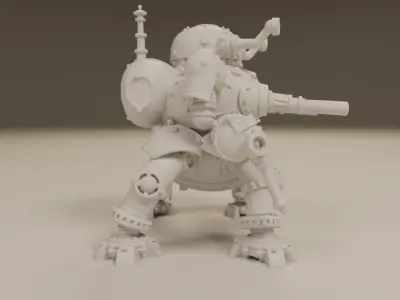 tank steampunk 3D print model