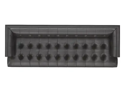 Darian Leather Sofa 3D model