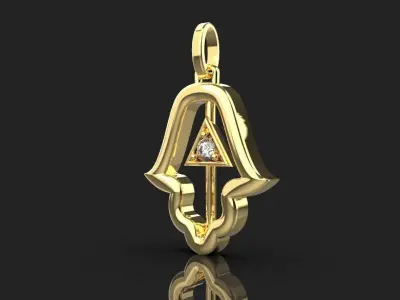 special pendant for a special person 3D print model