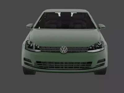 2013 Volkswagen Golf 3D model
