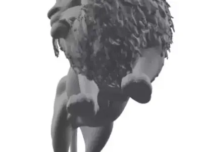 3d lion model 3D model purchase