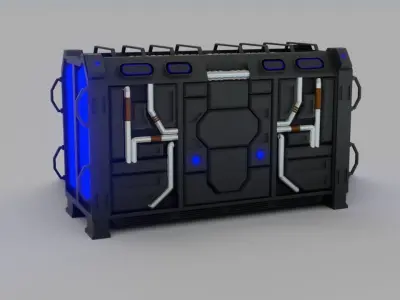 Sci Fi Assets Collections 3D model