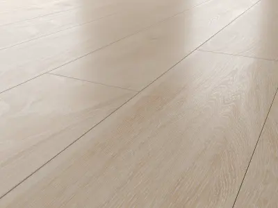 Wood floor Oak Arctic NEW Brushed 3D model
