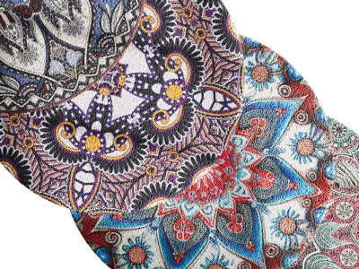 round carpet 30 3D model