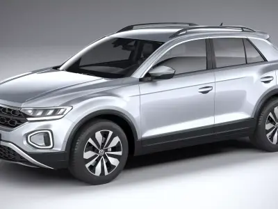 Volkswagen T-Roc LIFE 2023 3D model