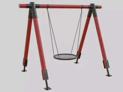 Playground Portal Swing - 01 3D model