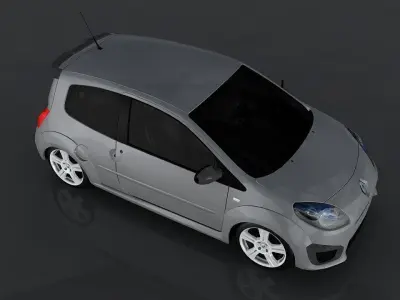Renault Twingo Low-poly 3D model