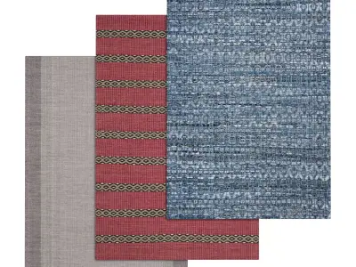 Rug Set  249 3D model