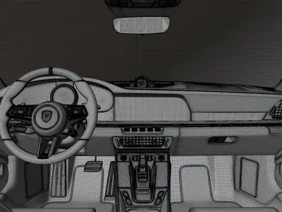 Porsche 911 Stinger GTR 3D model