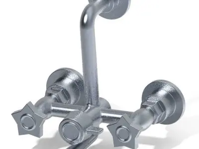 Spectacular Shower Tap 3D print model