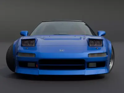 Honda NSX 1st generation Tuned 3D model